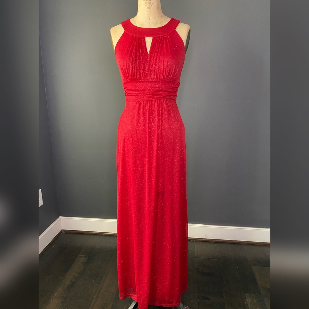 Red Evening Gown